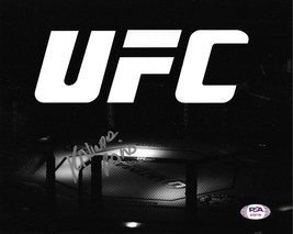 Kalindra Faria Autographed 8x10 Photo PSA COA MMA UFC Octagon Fight Ring... - £33.89 GBP