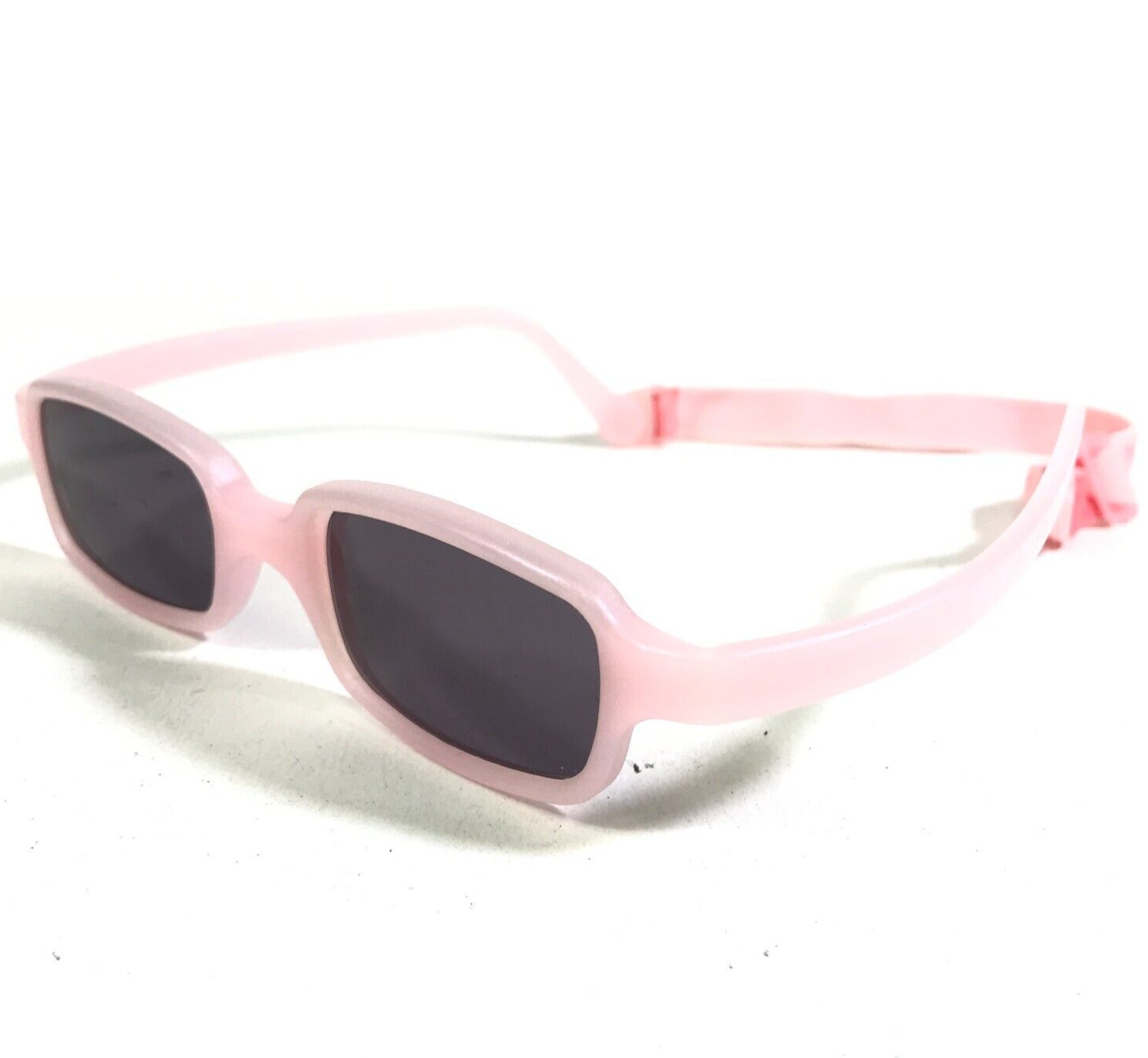 Miraflex Sonnenbrille Neu Baby 2 Pink Rechteckig Rahmen mit Violett Gläser - $69.28