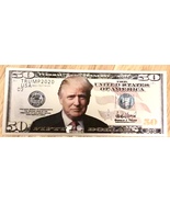 (1) Donald Trump Silver $50 Bill   - $20.00