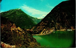 Diablo Lake Dam North Cascades Highway Washington WA UNP Chrome Postcard - £3.10 GBP