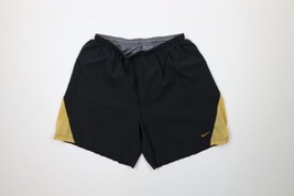 Vtg Nike Mens Large Travis Scott Mini Swoosh Lined Above Knee Shorts Bla... - $39.55