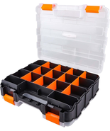 RC Hardware Organizer with Adjustable Compartments and Removable Dividers - $50.25 CAD