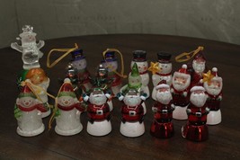 Midwest of Cannon Falls Lot Christmas Light Up Figurines Angel Santa Snowman - £36.16 GBP
