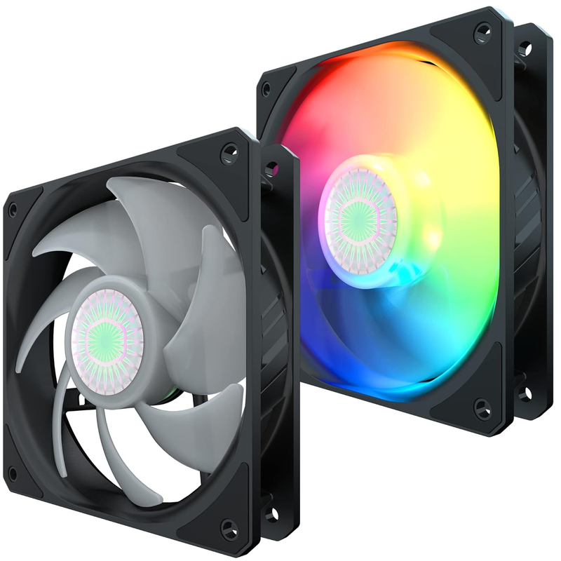 Sickleflow 120 V2 ARGB 3In1 Square Frame Fan, ARGB 3-Pin Customiz Item image 11