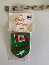 Vintage Souvenir Patch Tourist emblems Travel Canada new sealed Flag - £7.77 GBP