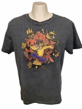 Crash Bandicoot Numskull Mens T-Shirt XL Oil Wash Distressed Crash Sold out Size - £10.83 GBP
