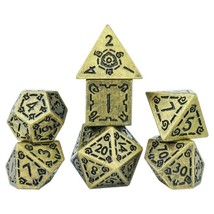 Sirius Dice 7-Set Illusory Metal Gold - £20.21 GBP