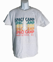 SPACE CAMP HUNTSVILLE AL Short Sleeve T-Shirt Gray Medium - $9.89