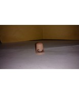 Older Plastic Grants Advertising Thimble Fashion Fabrics Light Pink - $5.00