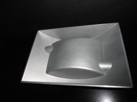 Lotus Silver Anodized Aluminum Cigar Ashtray  8" L X 5.5" W NIB image 10