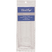 Charles Craft Lace Edged Bookmark 18 Count 3Inch X8Inch White - $22.28