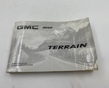 2010 GMC Terrain Owners Manual OEM K04B21009 - $49.49