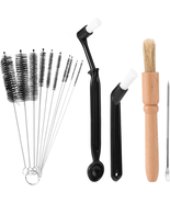 14Pcs Coffee Machine Cleaning Brush Set, Wood &amp; Plastic Espresso Grinder... - €13,79 EUR