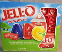 Jello Jigglers 26 ABC Alphabet Letters Molds Cookie Clay Cutters Educational Fun - £10.40 GBP