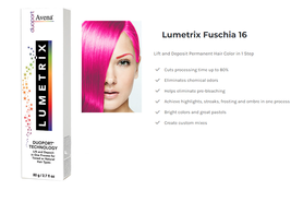 AVENA Lumetrix Duoport Permanent Hair, Fuschia 16 image 2