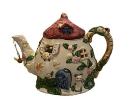 Vintage “Cottage In the Meadows” Teapot Tea-light - £23.73 GBP