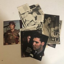 Elvis Presley Vintage Clippings Lot Of 25 Small Images Elvis In The Army E16 - £4.66 GBP