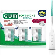 GUM - 6325A Soft-Picks Original Dental Picks, 270 Count - £21.73 GBP