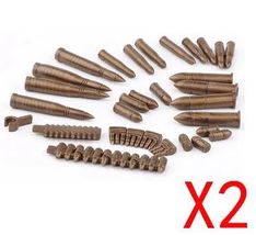WW2 Building Blocks Figure Toy Weapon Gun MOC Mini Bricks Sticker Medici... - £6.19 GBP