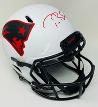 Tom Brady Autographed Patriots Authentic Lunar Eclipse Speed Helmet Fanatics - £2,558.77 GBP