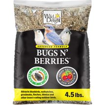 Wild Delight 099127 Bugs N&#39; Berries Wild Bird Food, 4.5 lb - $590.52 MXN