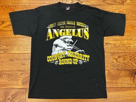 Charlie Daniels Band 6th Annual Angelus Country Concert Music Black Shir... - $9.74