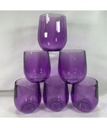 36 Caspari Acrylic 12 Oz Tumbler Gift Set in Amethyst Tones Purple … Bea... - $185.01 CAD