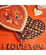 1965 Brach&#39;s Valentines Day Chocolates Advertisement Candy Desserts DWII24 - $570.90 MXN