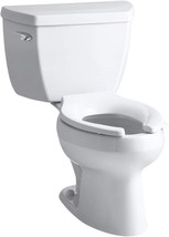 Wellworth Pressure Lite Elongated 1.0 Gpf Toilet With Left-Hand Trip Lev... - £417.05 GBP
