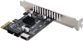 5Gbps Type-E USB 3.1 Front Panel Socket &amp; USB 2.0 to PCI-E 1X Express Card - $47.51