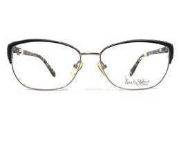 Roberto Steffani RS 163 COL 41 Brille Rahmen Schwarz Rosa Quadratisch 56-15-140 - £22.12 GBP