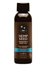 Hemp Seed Massage Oil Sunsation Vegan 2oz - $11.87