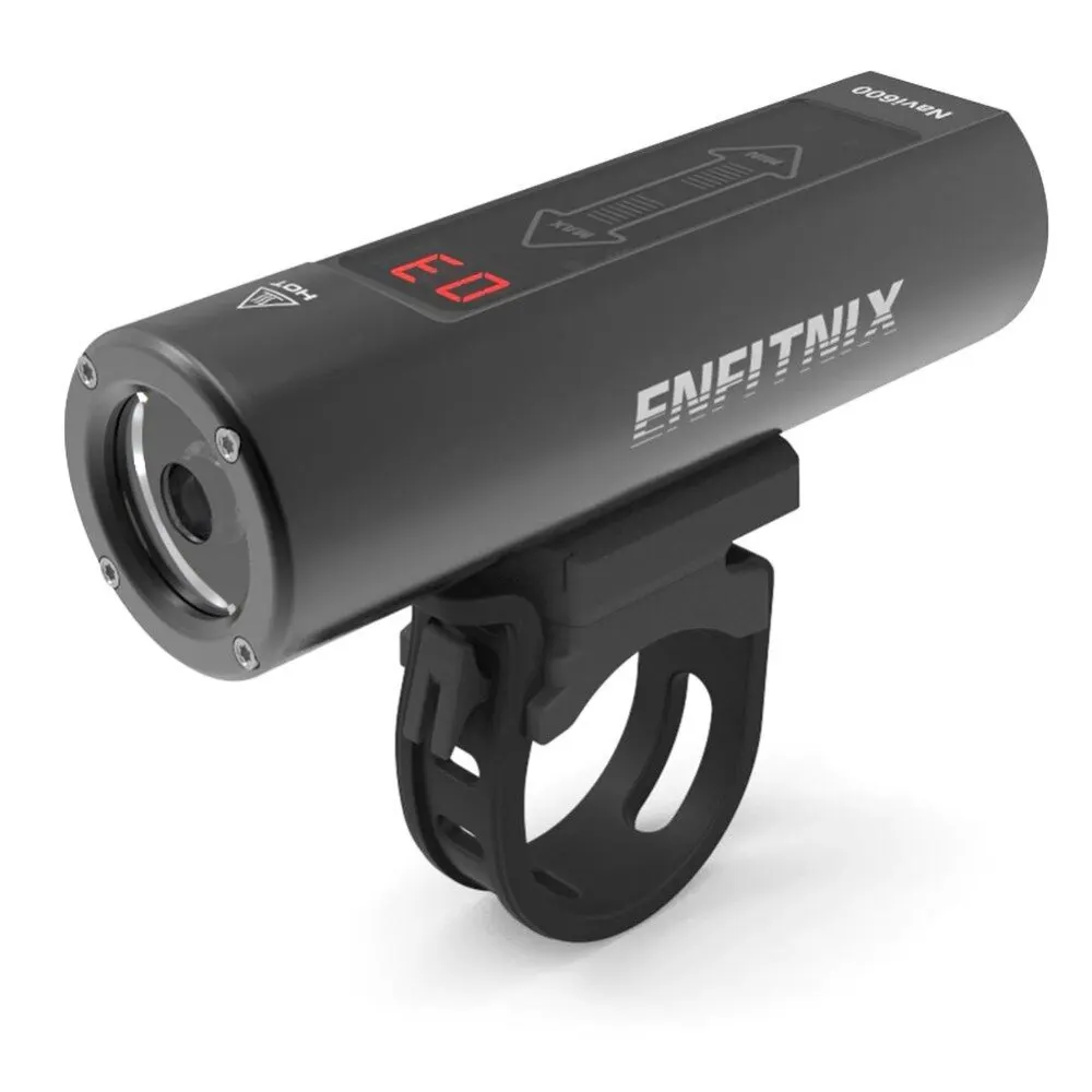 Enfitnix Navi600 New Smart Headlights USB Rechargeable Road Mountain Bike Light - £27.17 GBP