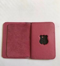 New York City Police Officer Mini Pin  “Plain “   Pink bi-fold Wallet ,ID - £13.98 GBP
