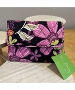 VERA BRADLEY Euro Wallet Small Trifold Pirouette Pink Snap Closure New - $27.06 CAD
