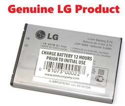 LG GT540 Replacement Battery - LG LGIP-400N 3.7V 1500mAh - $7.61