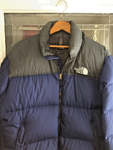 The North Face Mens 1996 Retro Nuptse Jacket 700 Down - Lapis/Blue Size XL - £153.45 GBP