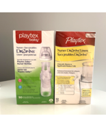 Playtex Nursing Bottle Drop-Ins Liners 50 Ct Each 8-10oz  SEALED - Lot of 2 - $554.45 MXN