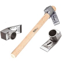 Adze Heavy Duty Hammer Solid Steel Wooden Handle For Construction Moulders - £27.05 GBP