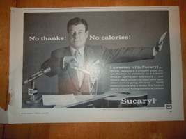 Vintage Sucaryl Weight Watching Arthur Godfrey  Print Magazine Advertise... - $3.99