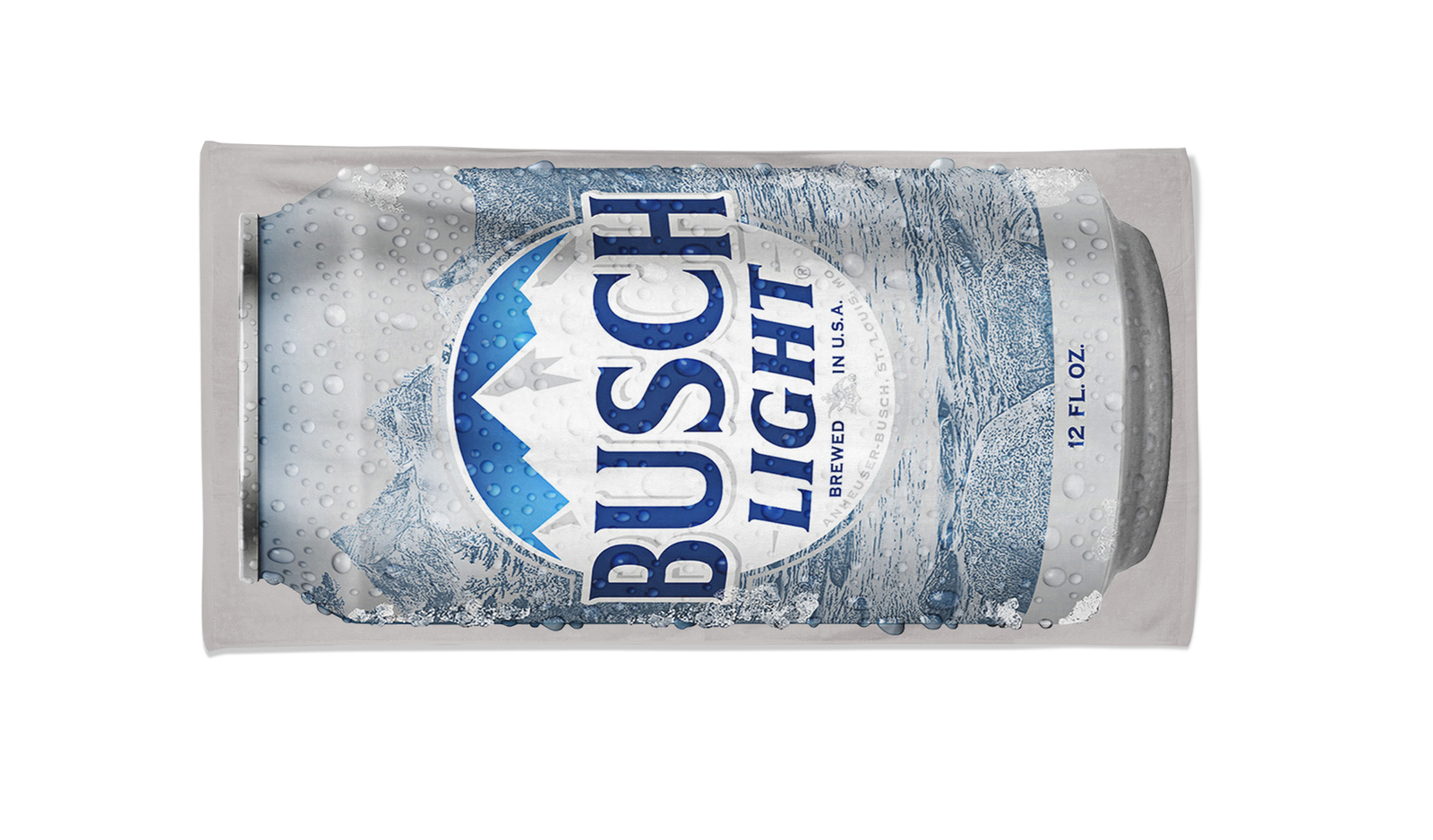 Busch Light Beer Beach Towel, Beer Gift Towel, Beer Fan, Absorbent Cotton Towel