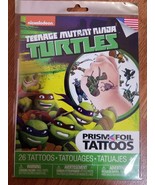 Teenage Mutant Ninja Turtles Prism Foil Tattoos 26 - $5.40 CAD