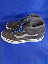 Vans Off the Wall Gray Suede High Top youth size 3.0 - $17.75