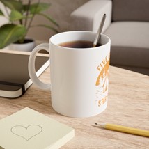 White Ceramic Mug 11oz: Blank Canvas for Your Creativity - £14.81 GBP