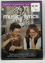 Music And Lyrics DVD (Full-Screen) New Sealed - £3.89 GBP