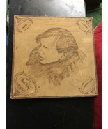 vintage Flemish art wood burning Bad Bill U of M football Daley minnesota - $3,831.20 MXN