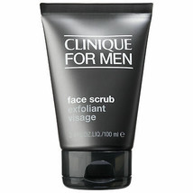 CLINIQUE for MEN Face SCRUB Exfoliate Smooth Moisture Face 3.4oz 100ml NeW - £22.85 GBP