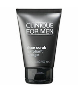 CLINIQUE for MEN Face SCRUB Exfoliate Smooth Moisture Face 3.4oz 100ml NeW - £22.97 GBP