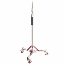Neewer Heavy Duty Light Stand with Casters, Adjustable Tripod Stand with... - £210.09 GBP