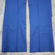 Protexall Pants Mens 40 Blue Comfortable Creased Straight Leg Work Trouser - $29.68